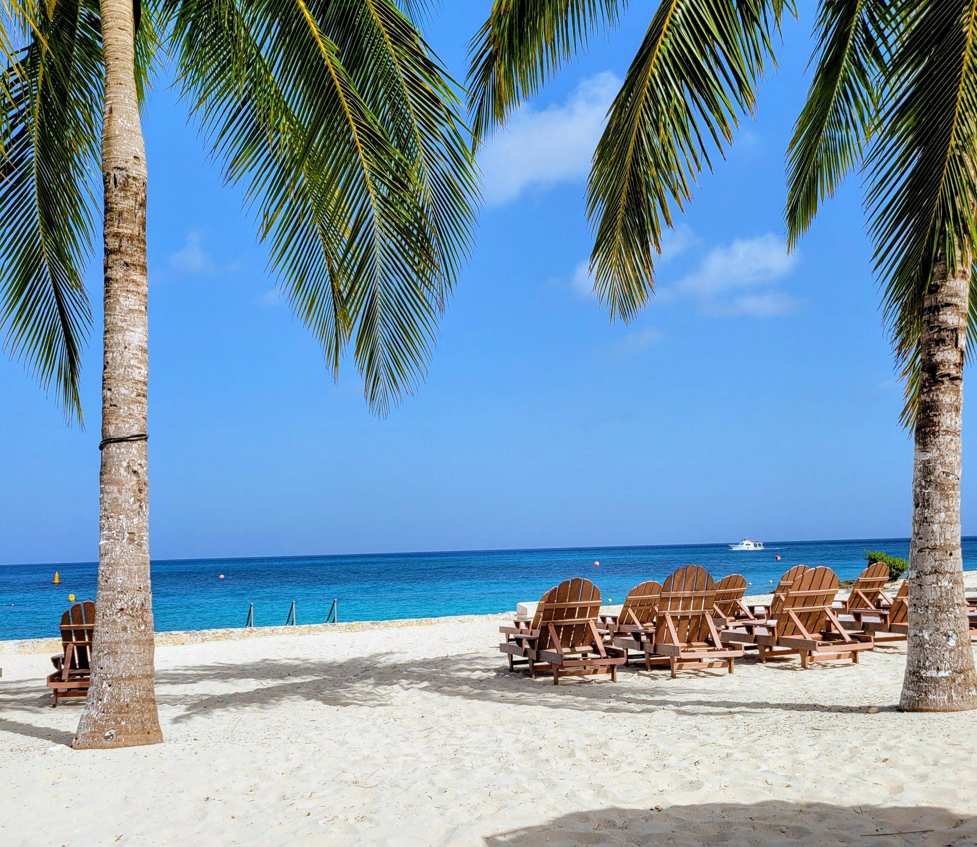 Tropical beach destination